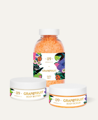 Sommerliches Bade Set „ Grapefruit“